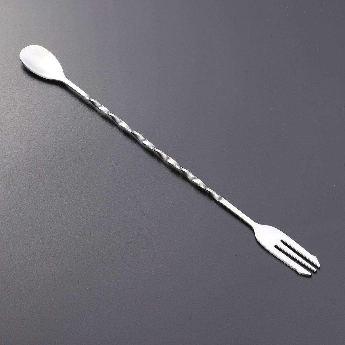 Bar Spoon Twisted - شوكة خلط ملتوية من الفولاذ المقاوم