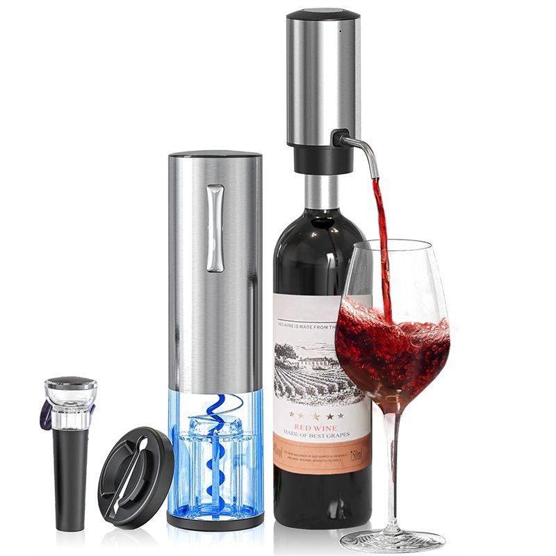 Decanter Aerator Set - جديد! فتاحة زجاجات النبيذ A61I مع