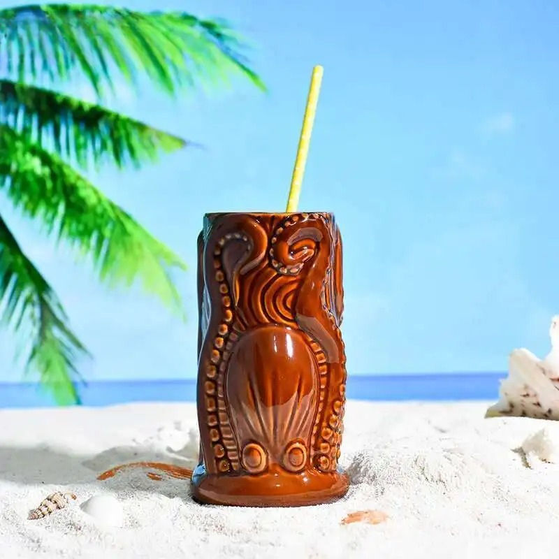 Wine Beer Mixed Drinks - TIKI بار كوكتيل كوب هاواي الاستوائية