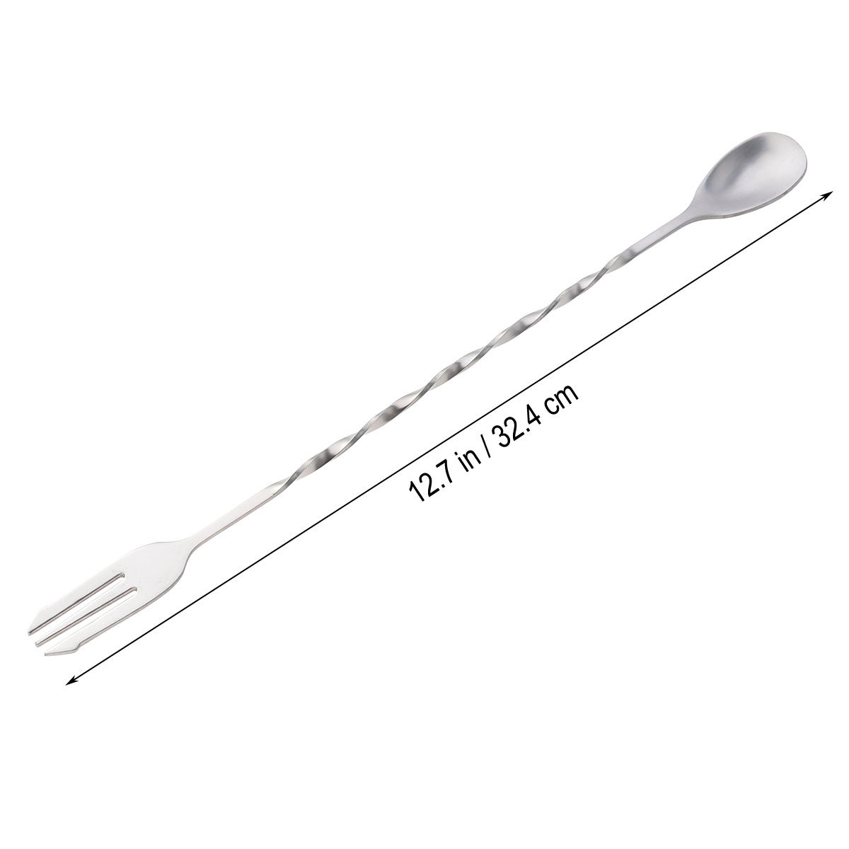 شوكة خلط ملتوية من الفولاذ الم - مراجعة Bar Spoon Twisted وسعره