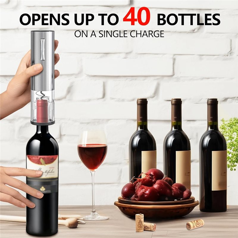 جديد! فتاحة زجاجات النبيذ A61I - مراجعة Decanter Aerator Set وسعره