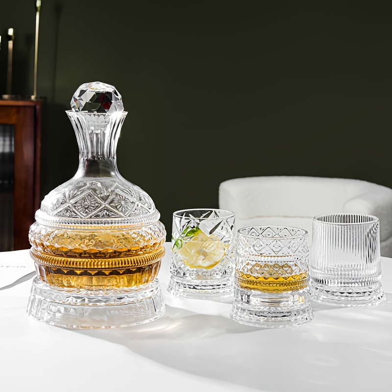 مجموعة أباريق نبيذ كريستالية أ - مراجعة Decanter Aerator Set وسعره