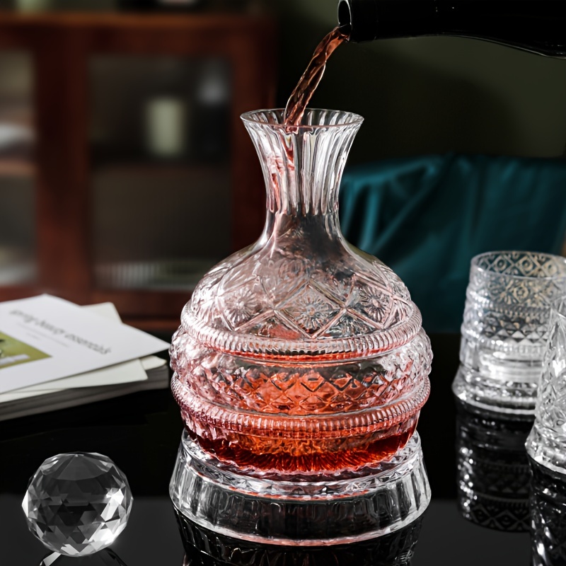 مجموعة أباريق نبيذ كريستالية أ - مراجعة Decanter Aerator Set وسعره