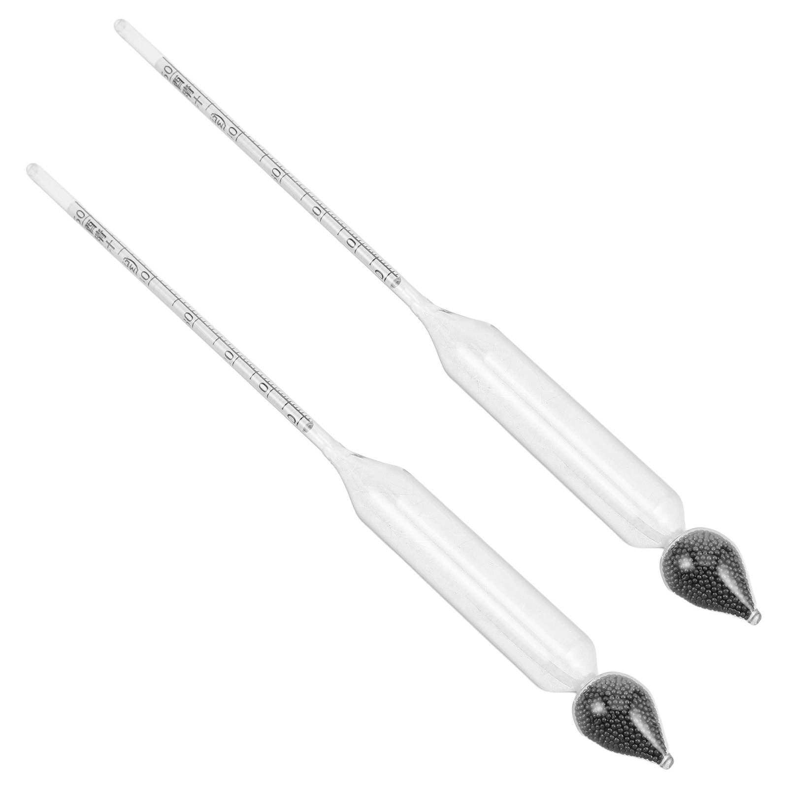 قطعتان من مقياس الكحول الزجاجي - مراجعة Wine To Beer Alcohol وسعره