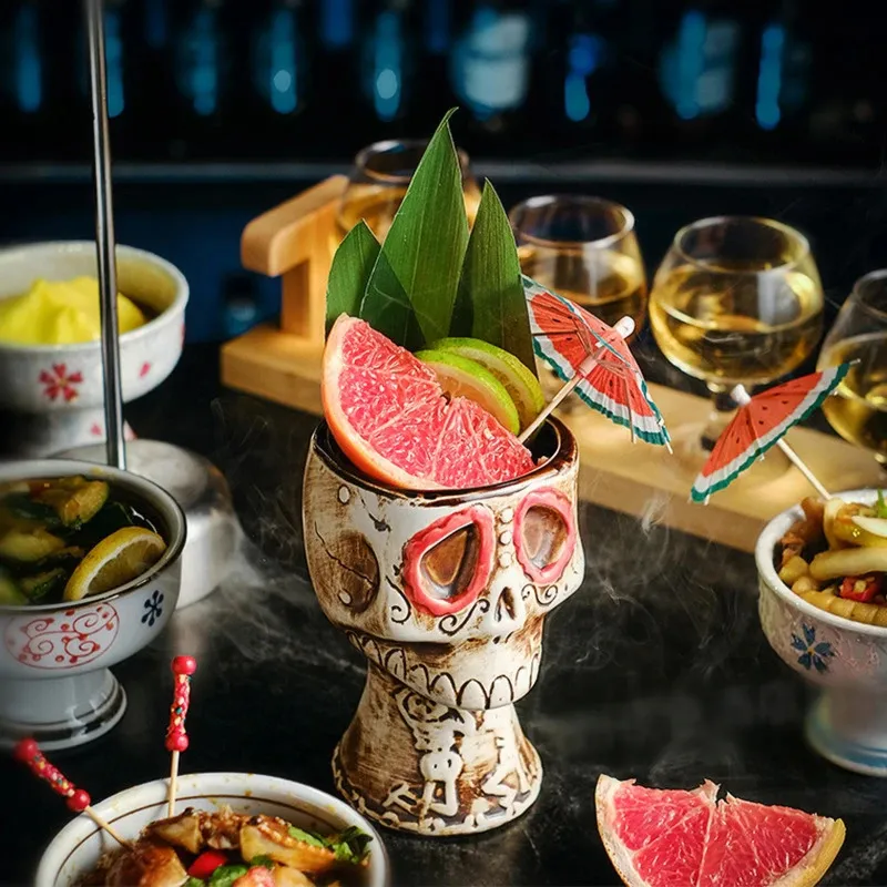 480 مللي حفلة الهالوين الجمجمة - مراجعة Wine Beer Mixed Drinks وسعره