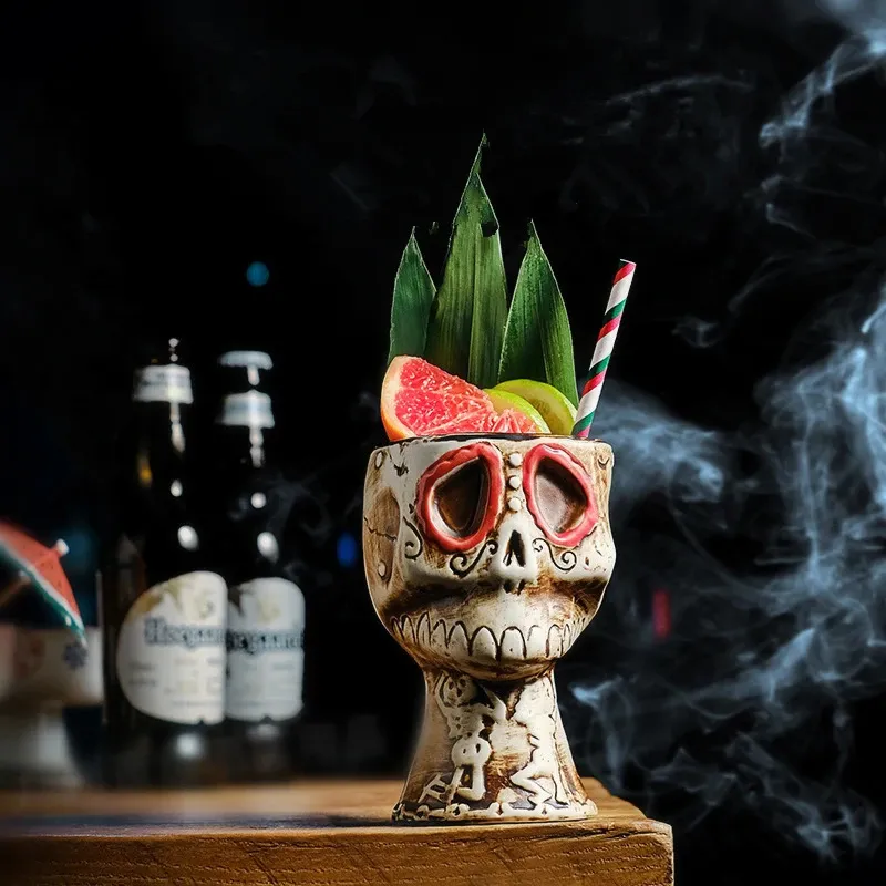 480 مللي حفلة الهالوين الجمجمة - مراجعة Wine Beer Mixed Drinks وسعره