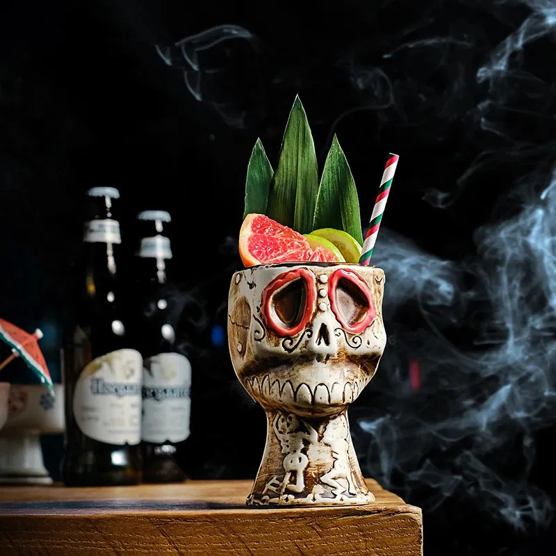 480 مللي حفلة الهالوين الجمجمة - مراجعة Wine Beer Mixed Drinks وسعره